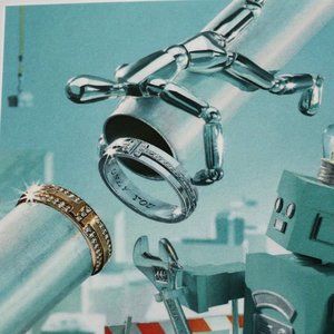 Tiffany & Co Christmas Holidays Greetings Postcard Limited